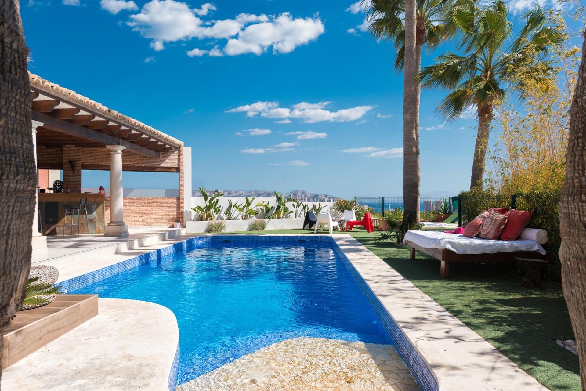 Villa Sol Y Mar Cala de Finestrat Dış mekan fotoğraf